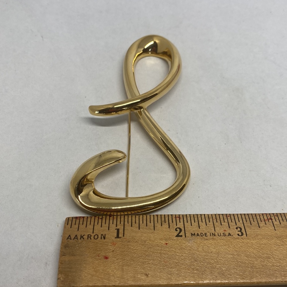 Huge, beautiful Givenchy free form pin. - Picture 5 of 8